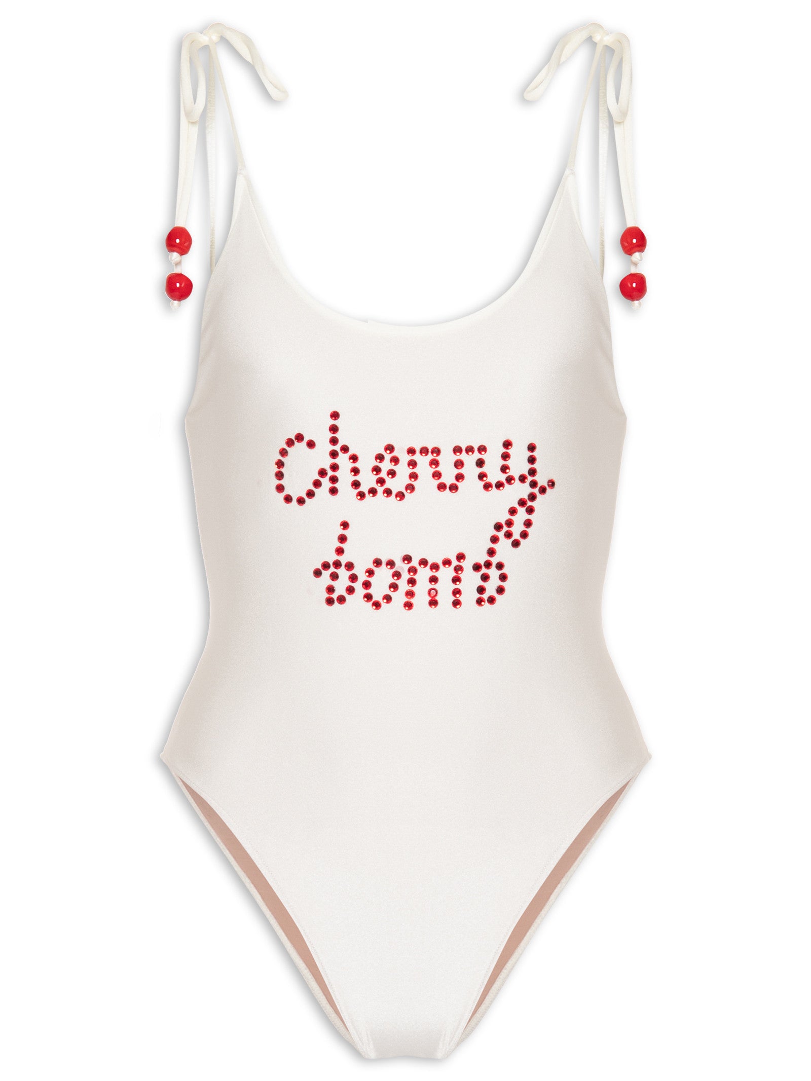 Cherry Bomb Swimsuit With Straps