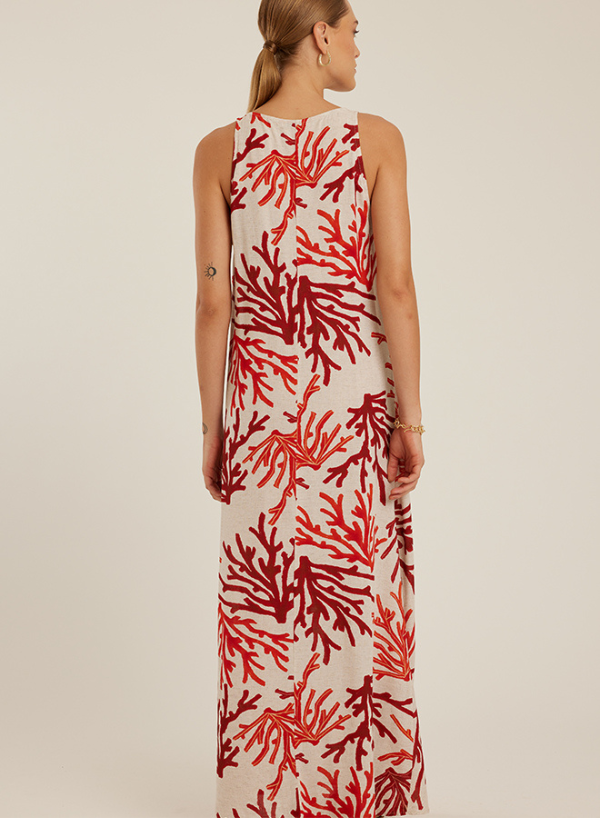 Noronha Deep Neckline Dress