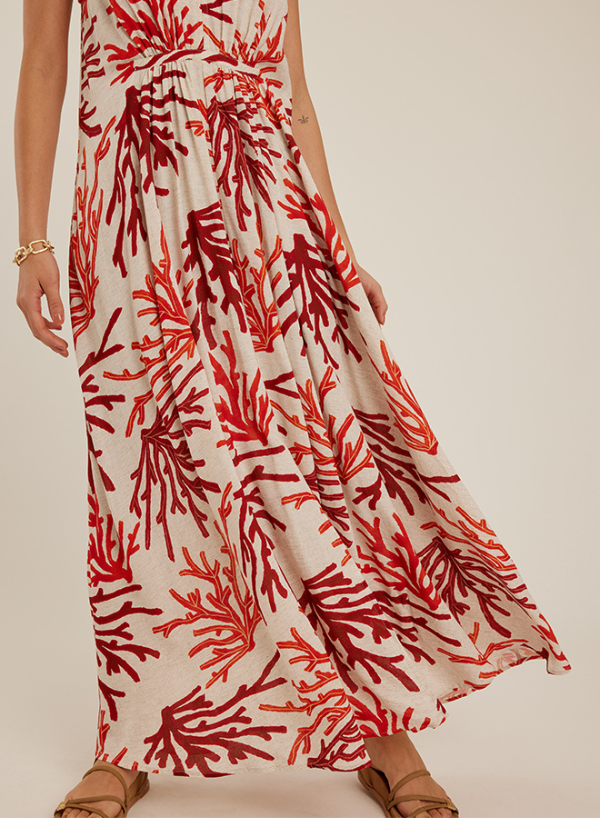 Noronha Deep Neckline Dress