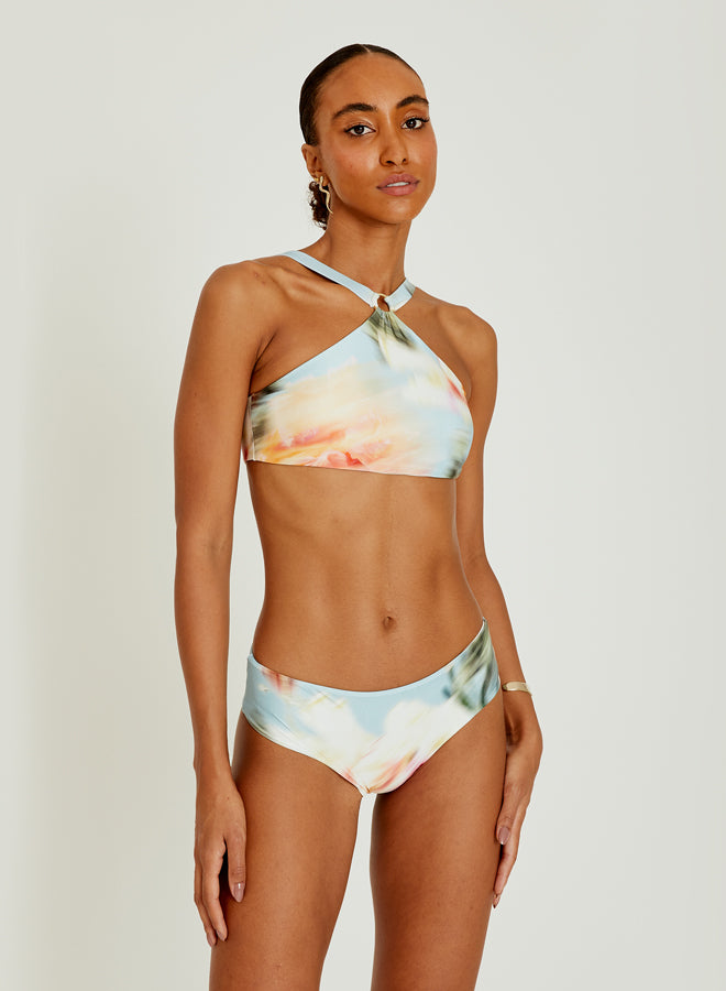 Breeze Ring High Neck Mid Waist Bikini